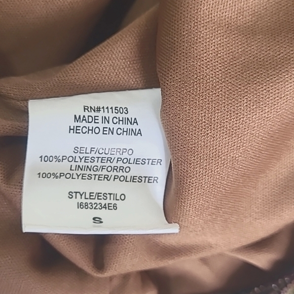 As U Wish Rainbow Space-Dye Scoop Back Bodycon Mini Dress | Women’s Small - Picture 15 of 16